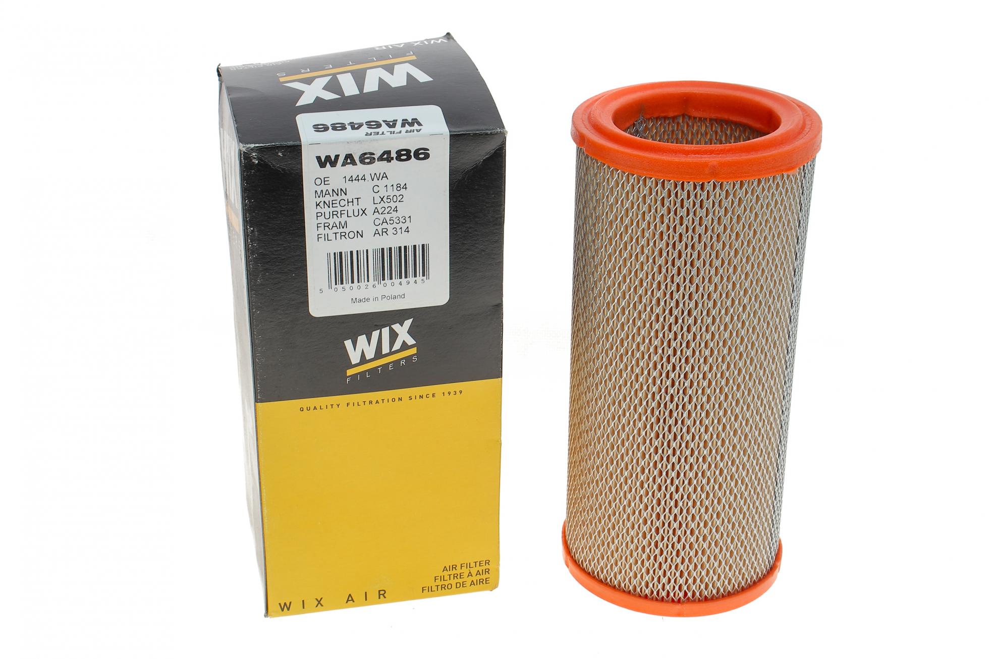 WA6486 WIX FILTERS